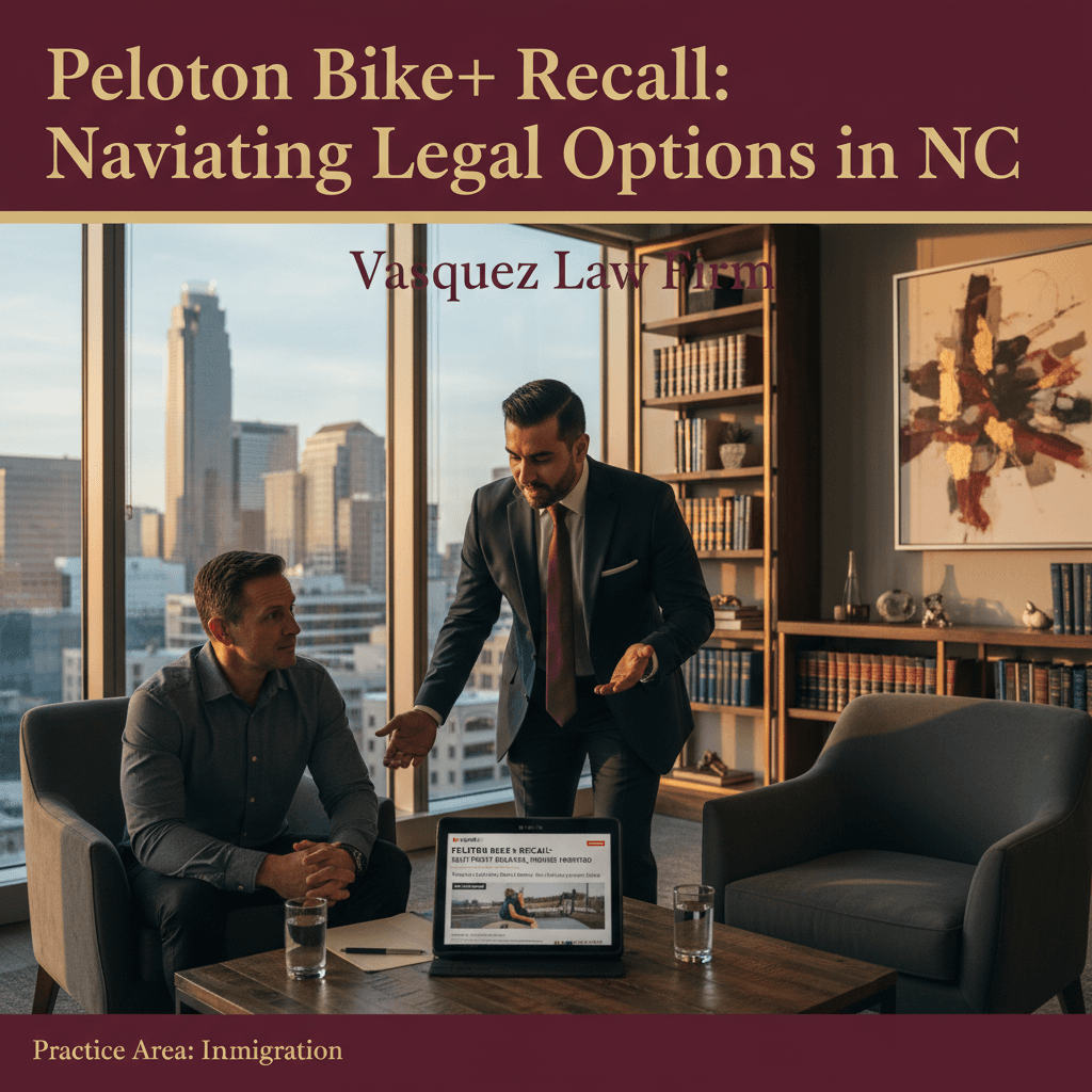 Peloton Bike+ Recall: Navigating Legal Options in NC