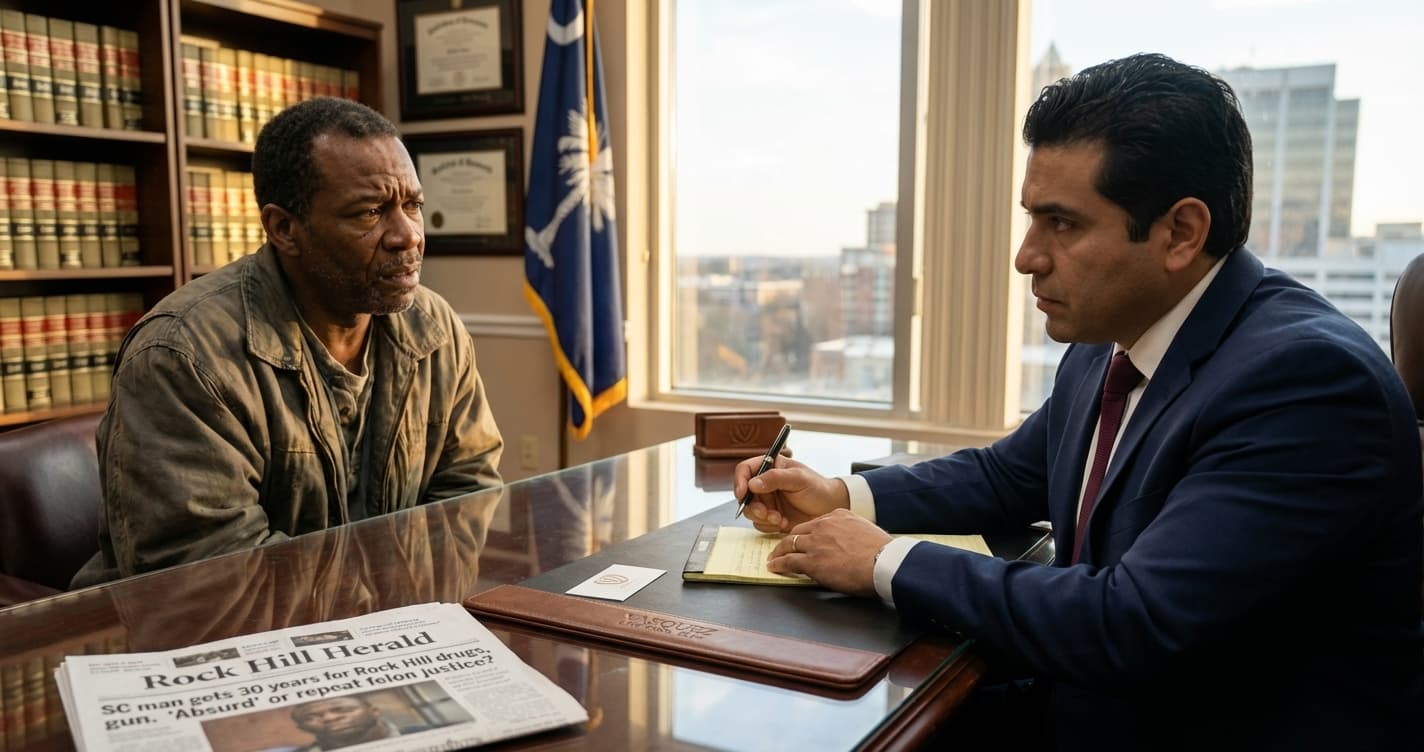 SC Man Gets 30 Years for Rock Hill Drugs and Gun: Understanding Felon Justice