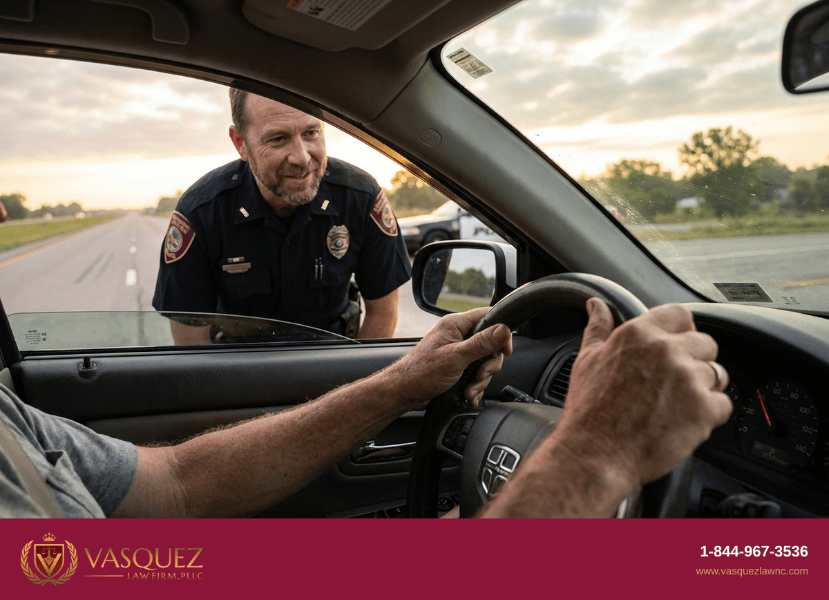 Visual Guide 3 for What Happens During a Traffic Stop in Smithfield NC in 2026