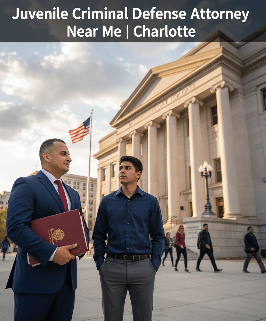 Juvenile Criminal Defense Attorney Near Me | North Carolina