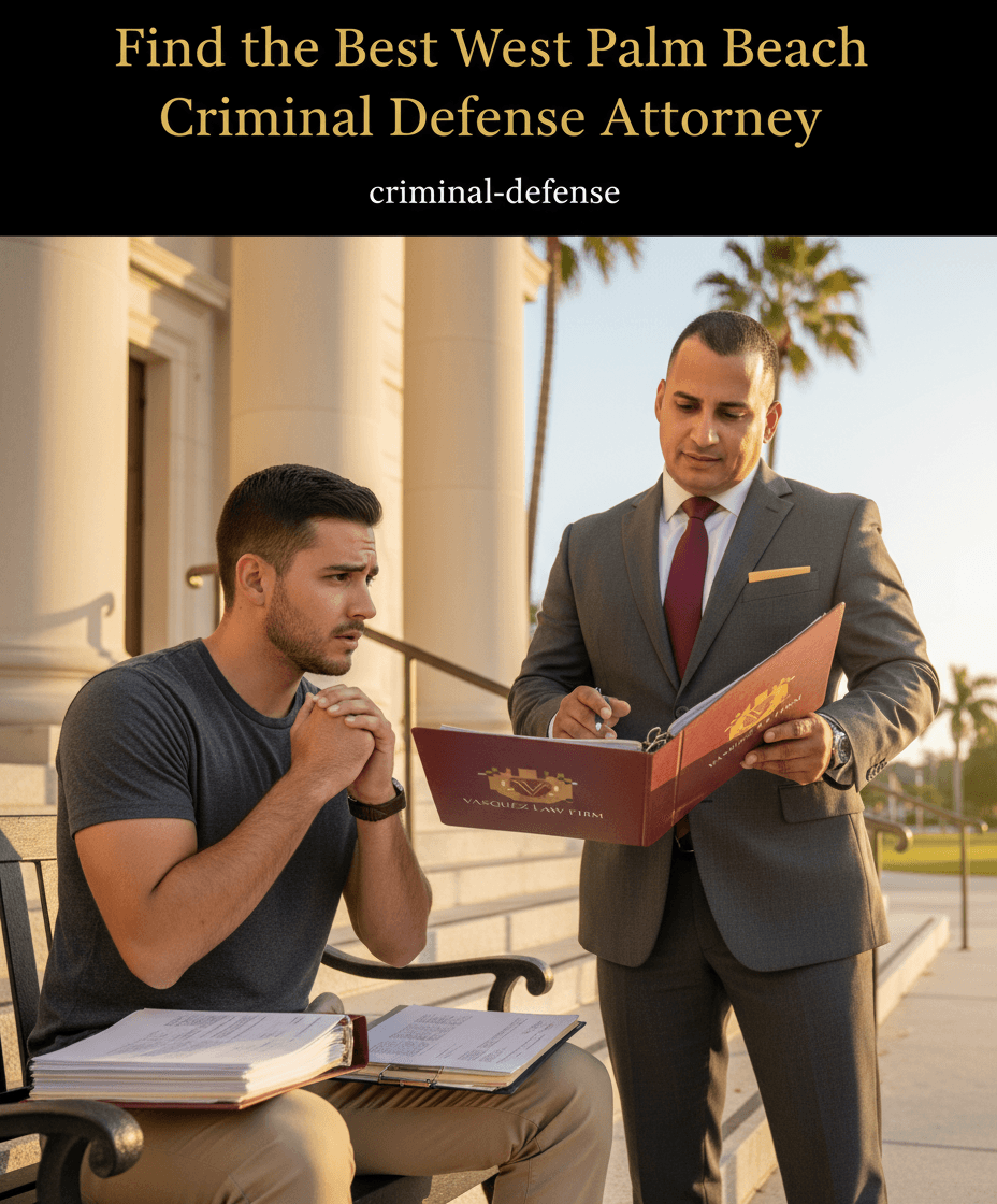 Find the Best West Palm Beach Criminal Defense Attorney