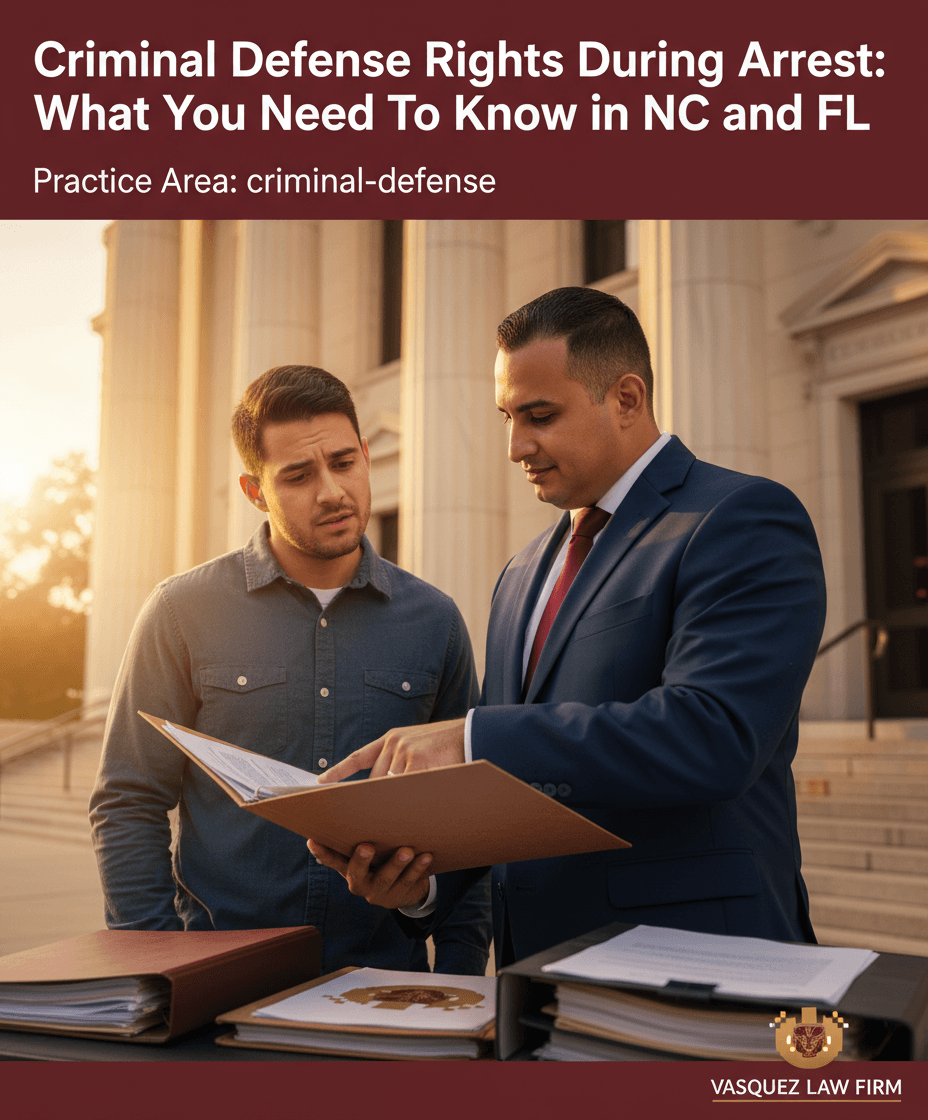 What You Need to Know About Criminal Defense Rights During an Arrest in NC