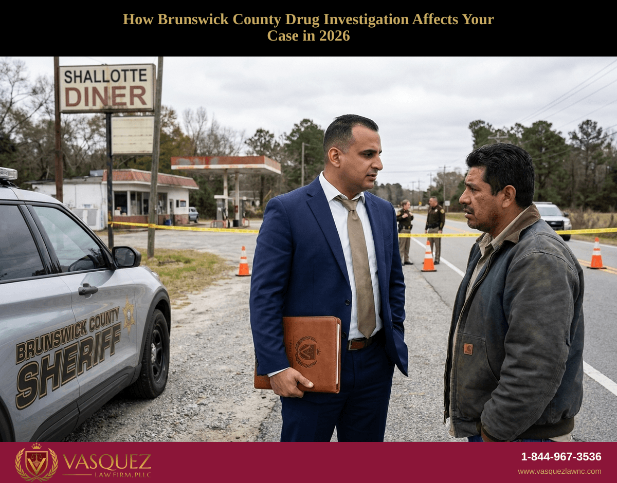 How Brunswick County Drug Investigation Affects Your Case in 2026