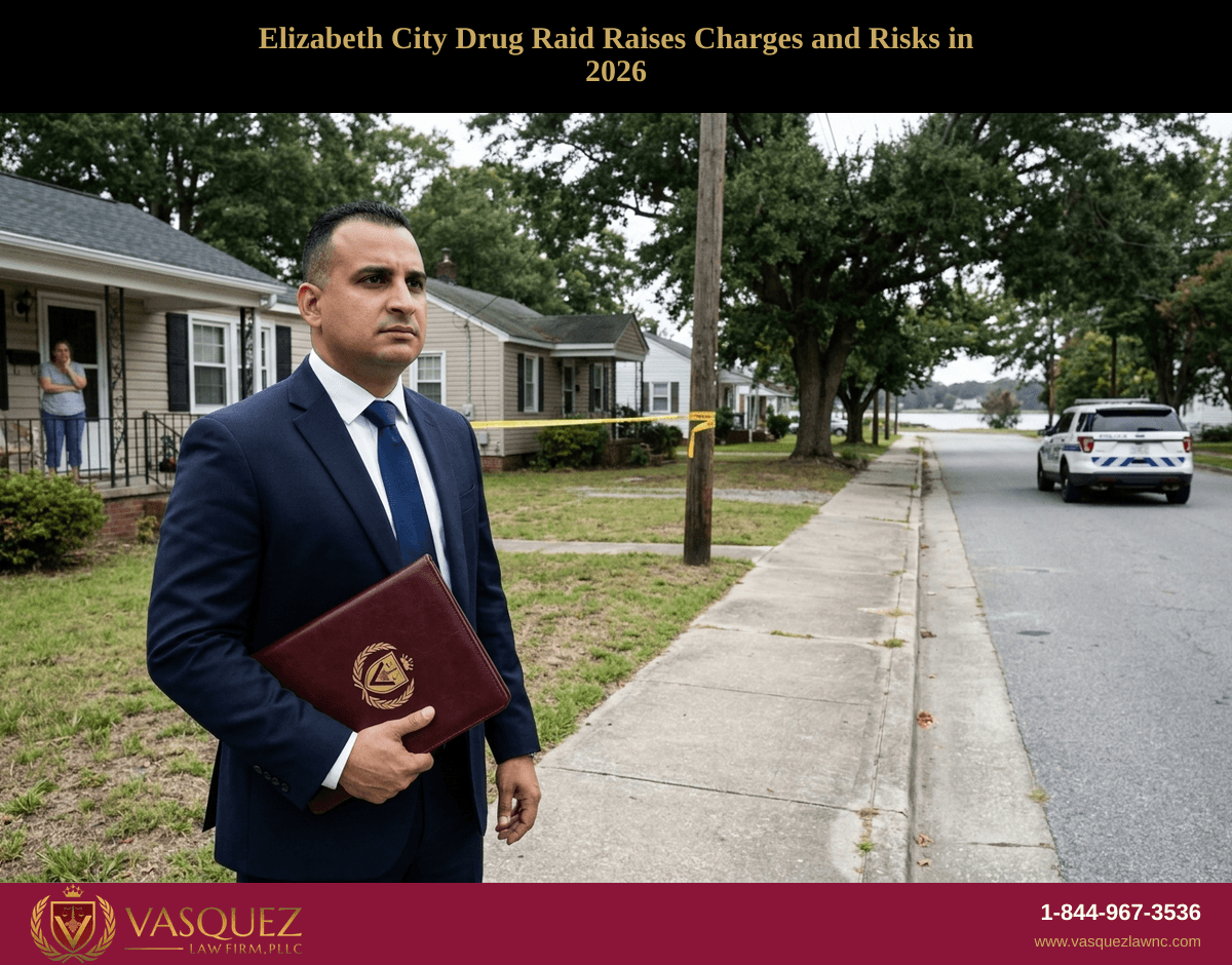 Elizabeth City Drug Raid Raises Charges and Risks in 2026