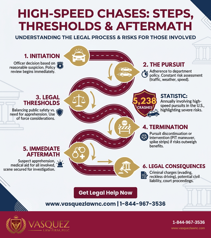 Key Statistics and Data for What Happens If You Are Involved in a High-Speed Chase in 2026
