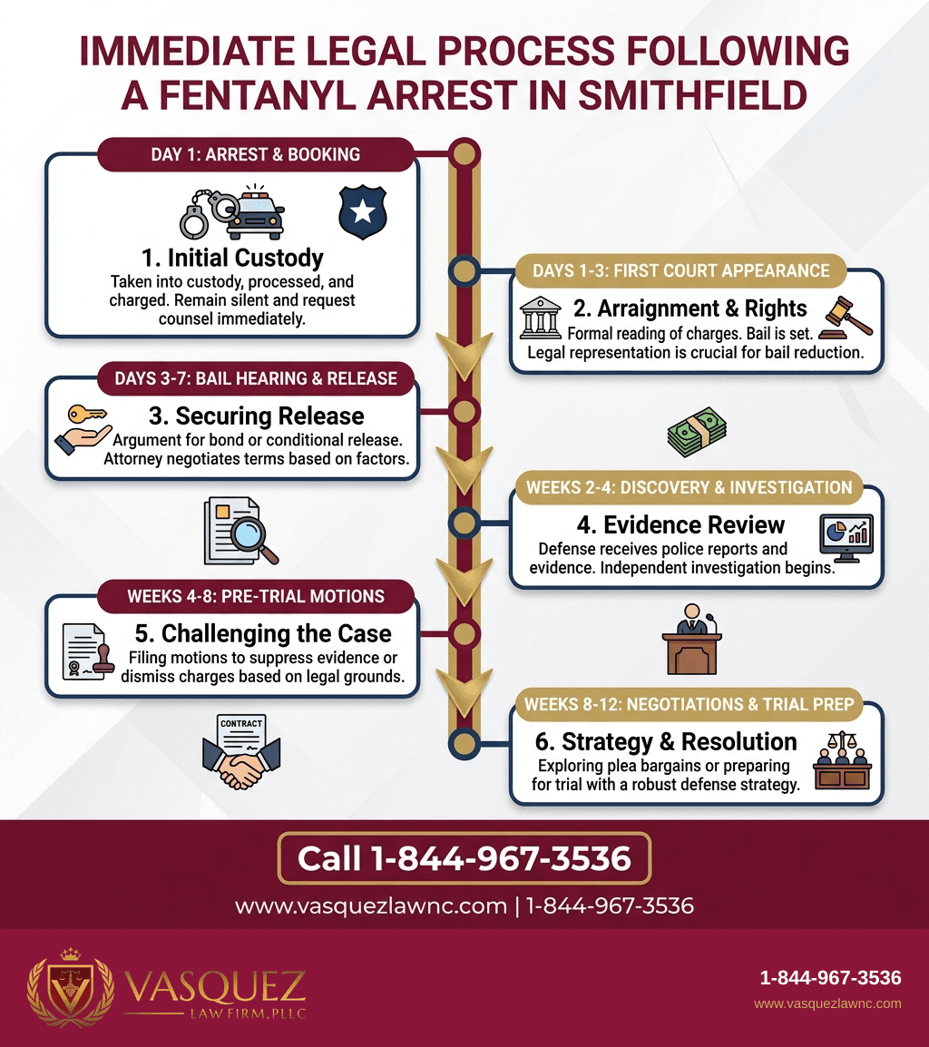 Estadísticas Clave y Datos para Consecuencias Legales por Cargos de Fentanilo en Smithfield en 2026