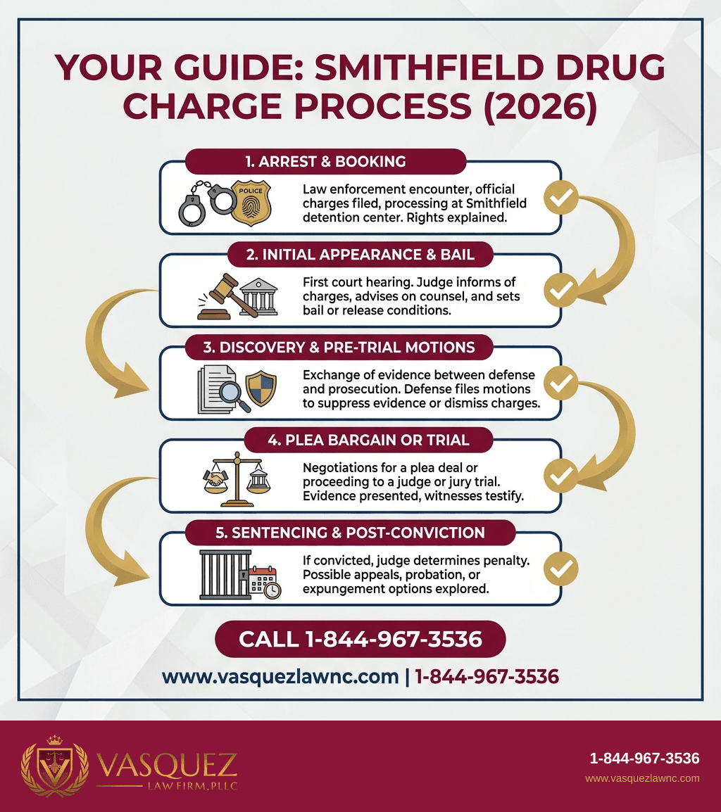Visual Guide 1 for What Are Drug Charges and How Do They Work in 2026