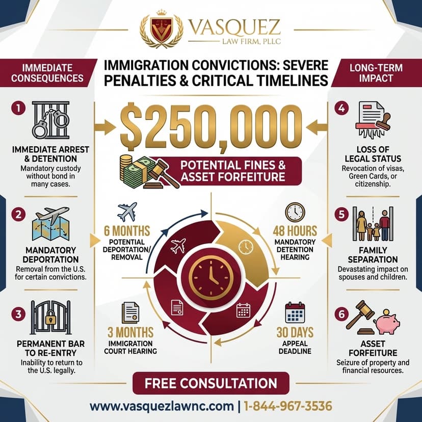 Process Timeline for What Are Immigration-Related Charges and How They Work in 2026