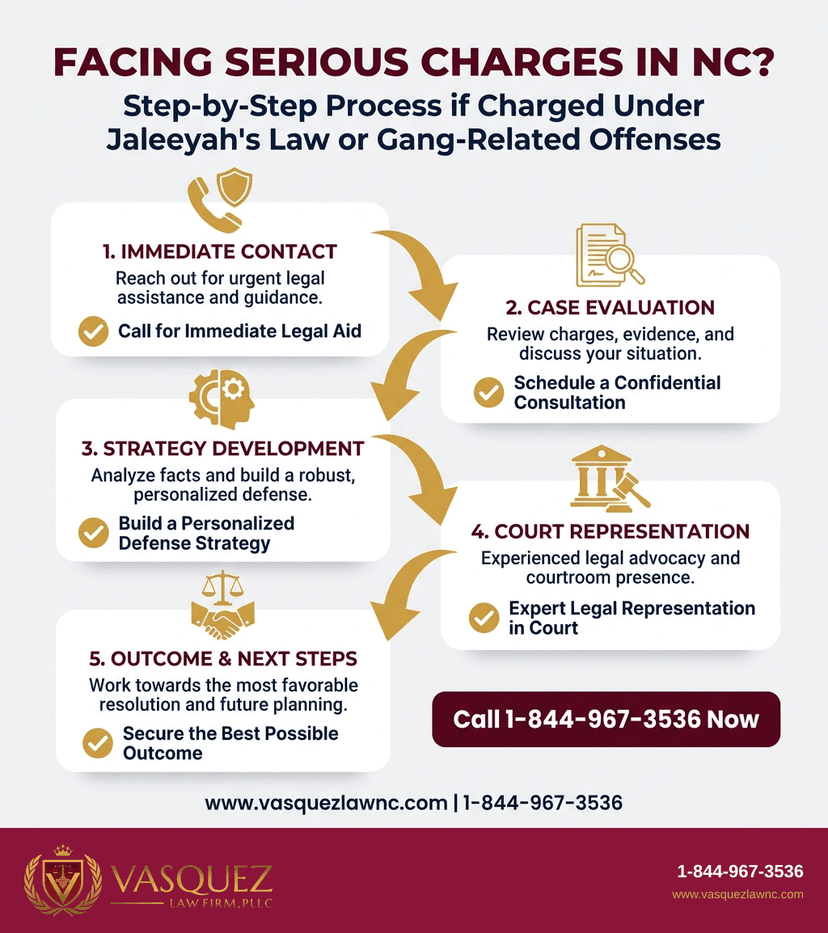 Process Timeline for How Jaleeyahs Law Changes NC Gang Laws in 2026