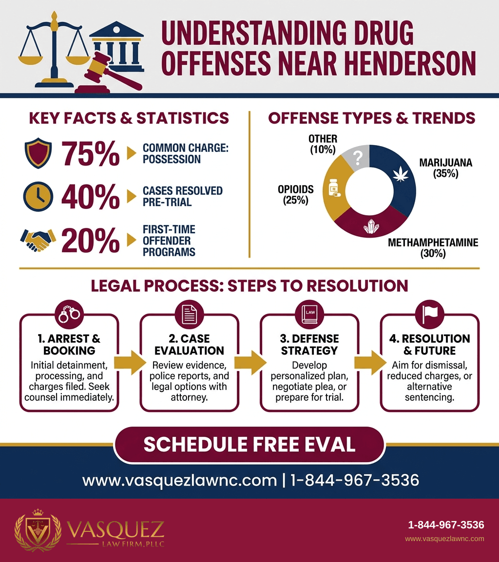 Visual Guide 2 for Henderson Drug Bust: What Happens After Arrests Near Vance County in 2026