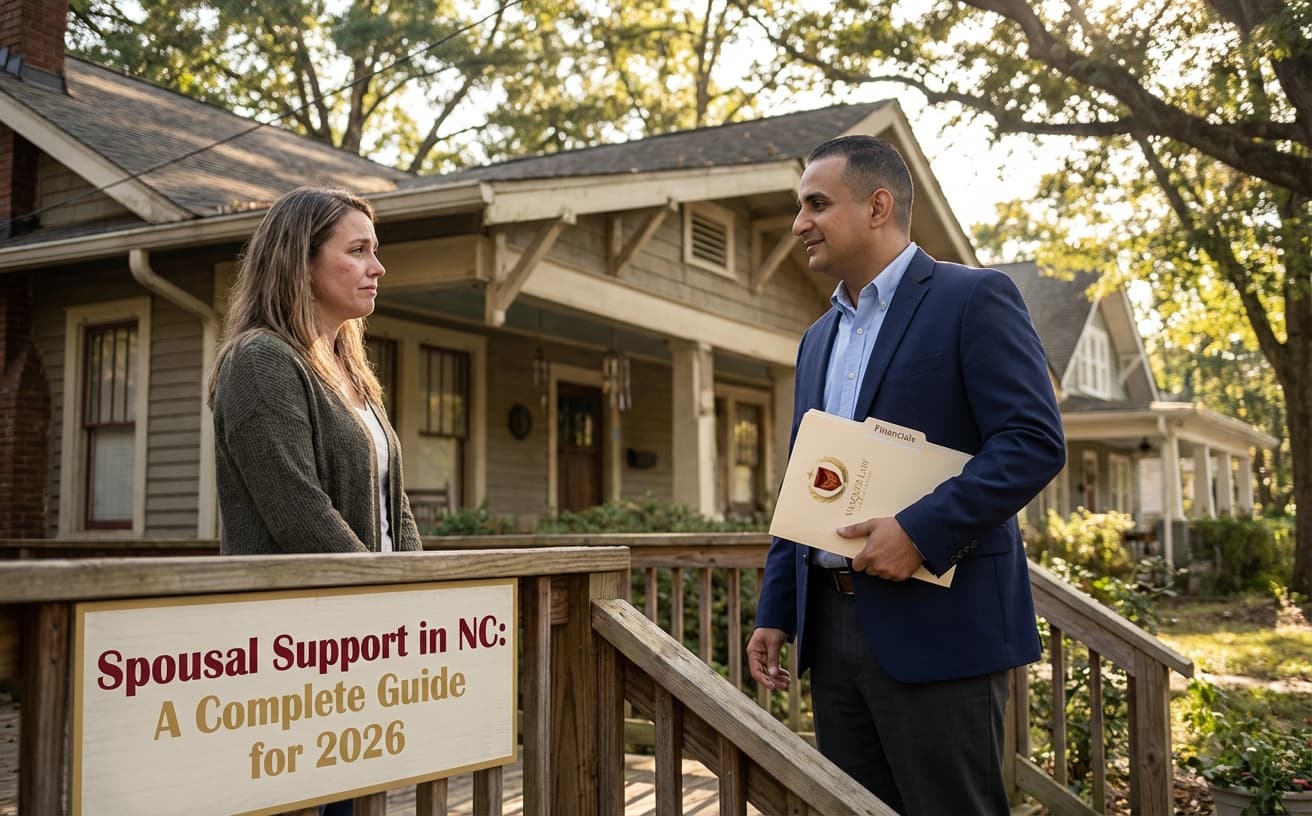 How NC Courts Decide Spousal Support in a Divorce