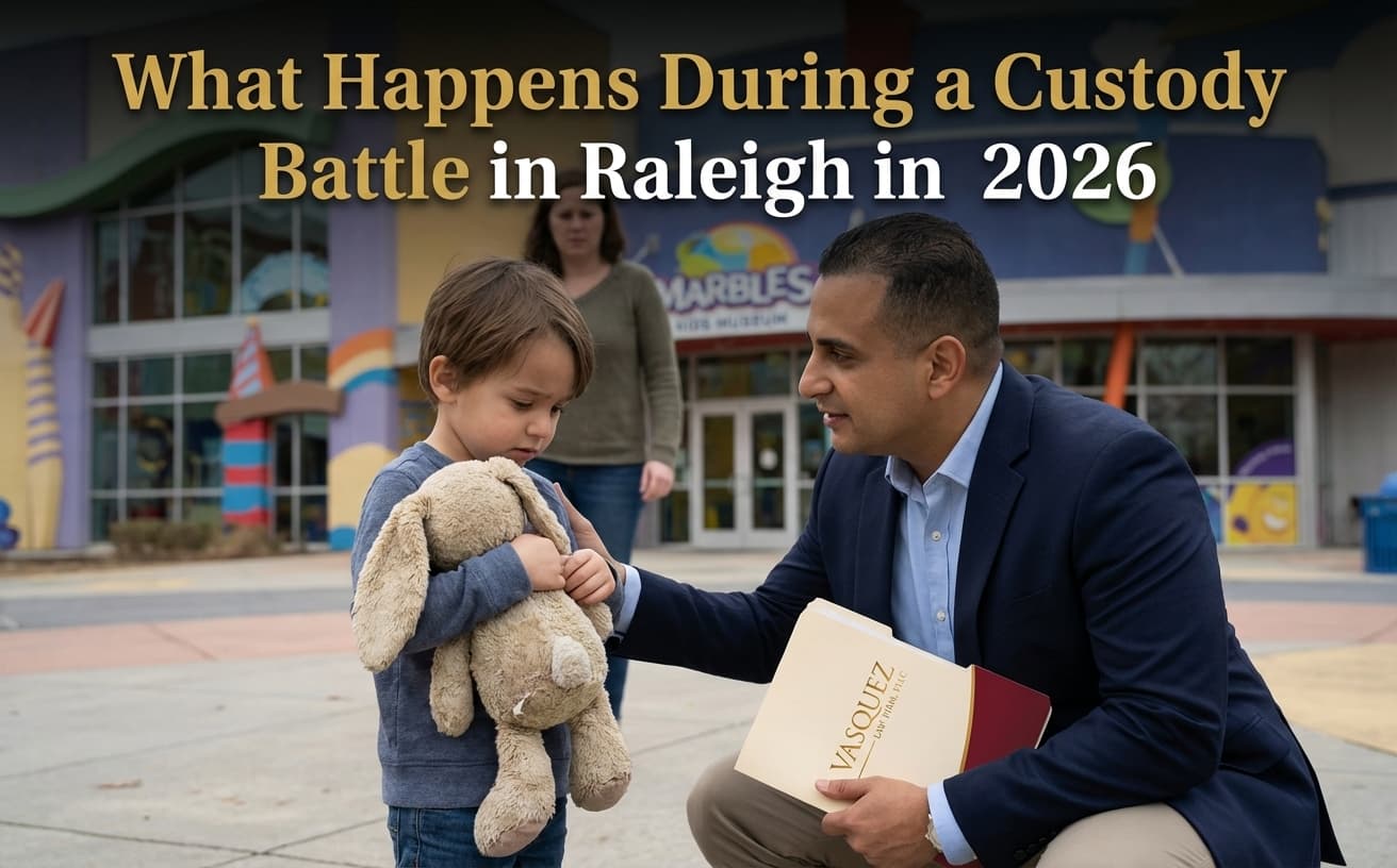 What Happens During a Custody Battle in Raleigh in 2026