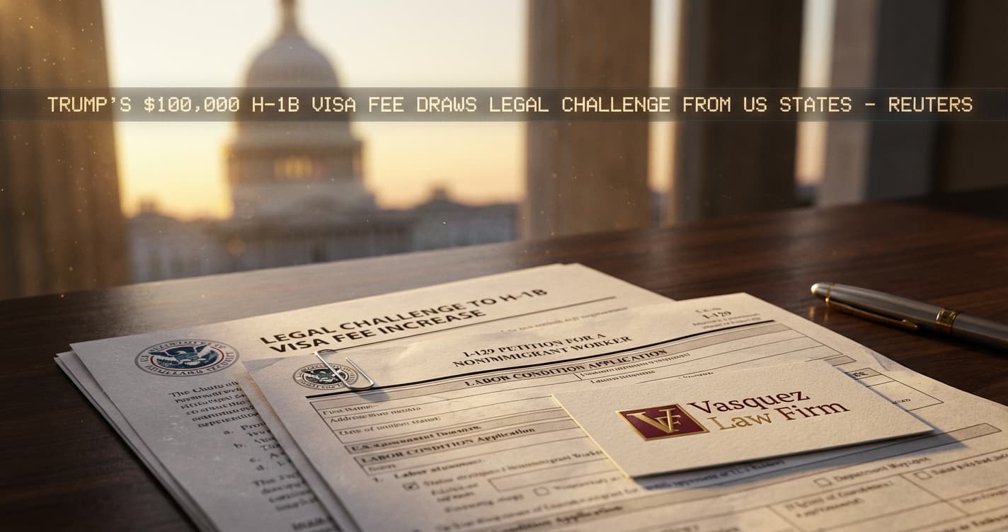 Trump's $100,000 H-1B Visa Fee Draws Legal Challenge from US States