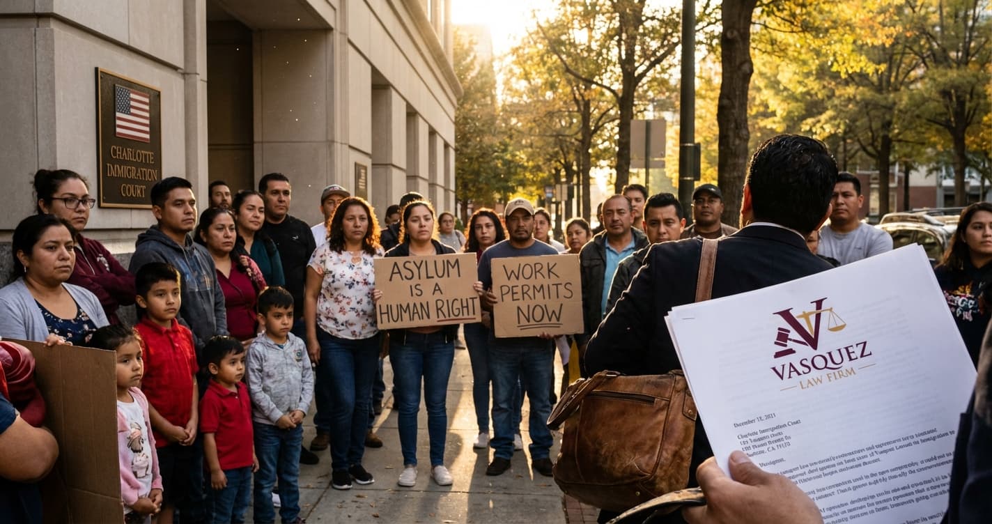 Charlotte Immigration Advocates Respond to Policy Shifts Affecting Work Permits and Asylum
