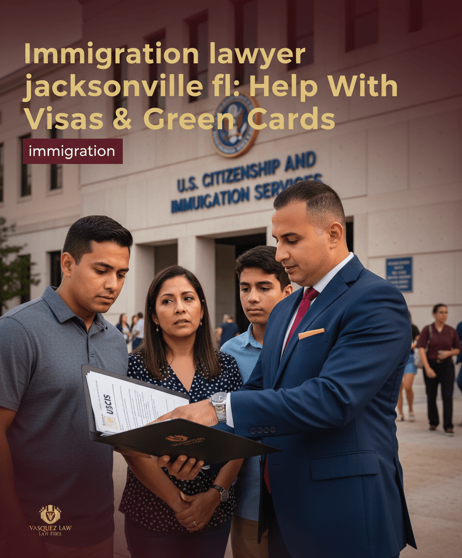 How an Immigration Lawyer in Jacksonville FL Can Help With Visas and Green Cards