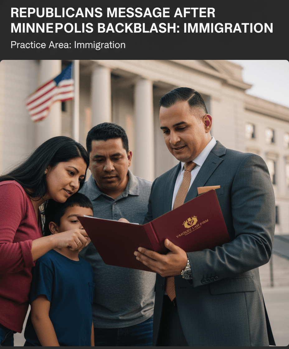 How Republicans Responded to the Minneapolis Immigration Backlash