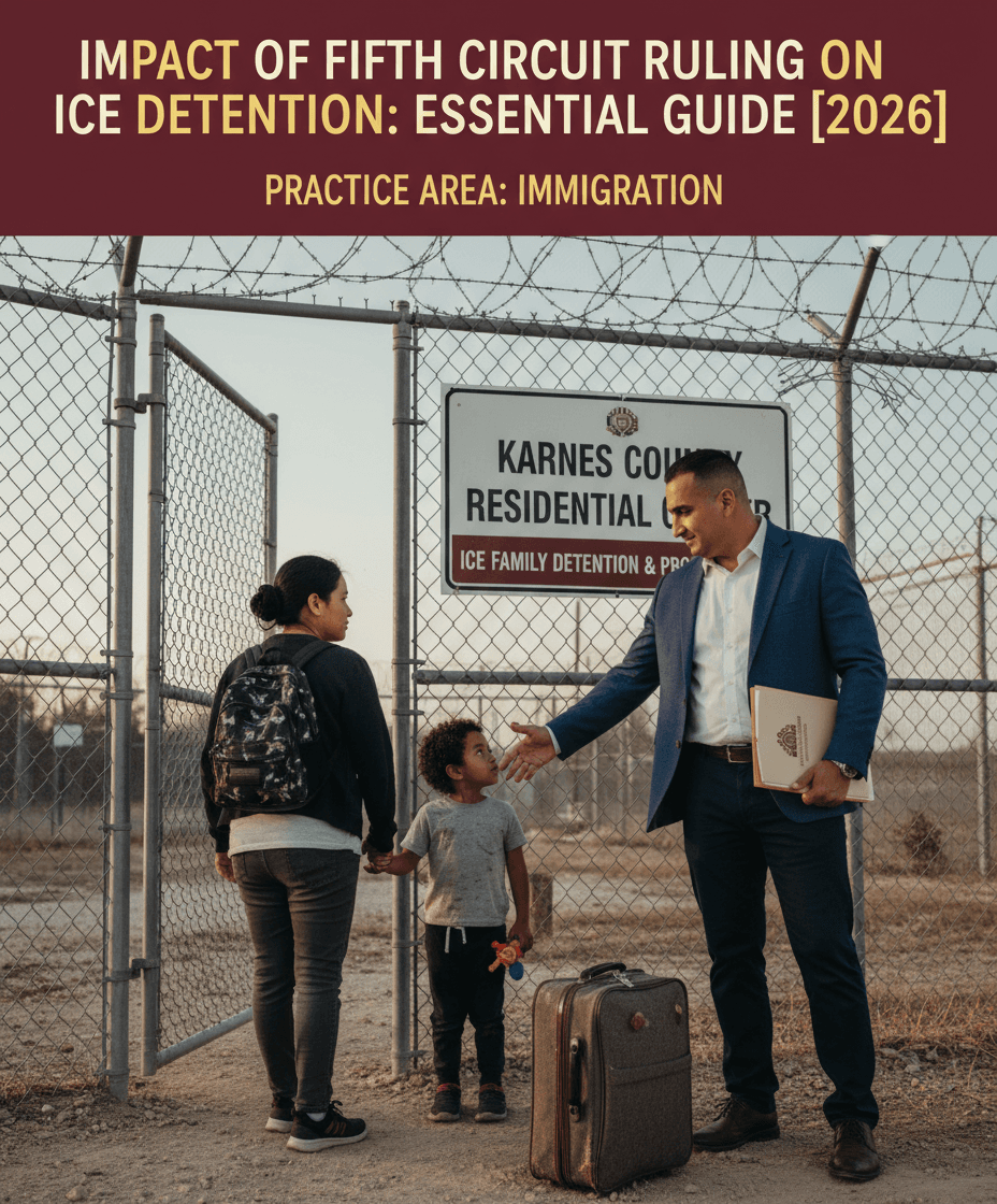 How the Fifth Circuit Ruling on ICE Detention Affects Your Rights in 2026