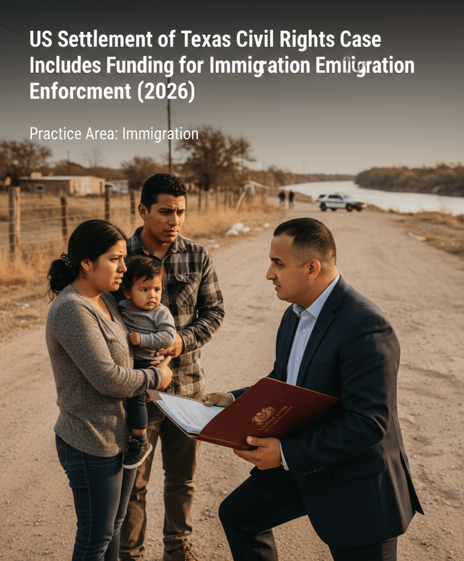 How the Texas Civil Rights Settlement Funds Immigration Enforcement in 2026