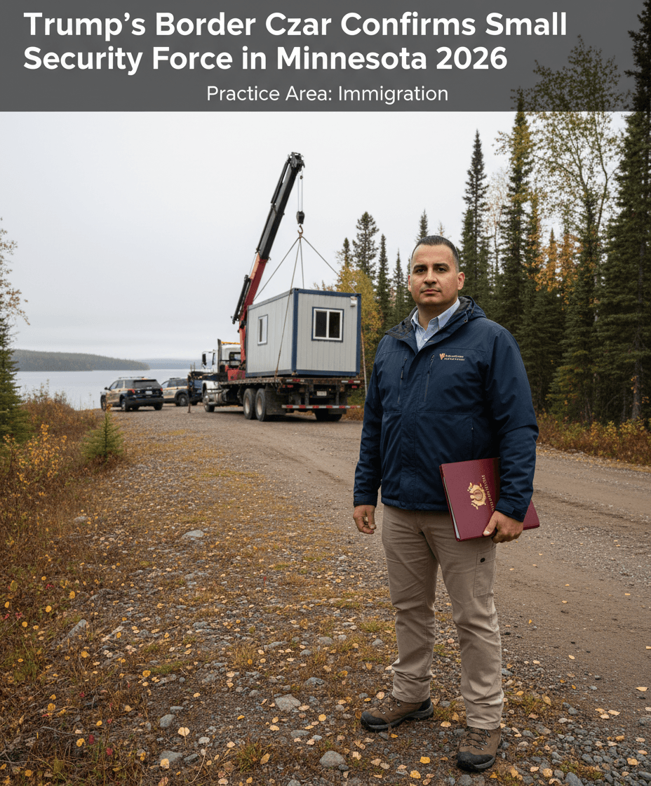 Trump's Border Czar Confirms Small Security Force in Minnesota 2026