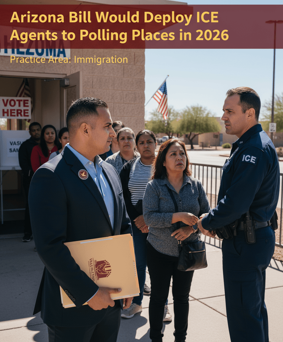Arizona Bill Would Deploy ICE Agents to Polling Places in 2026