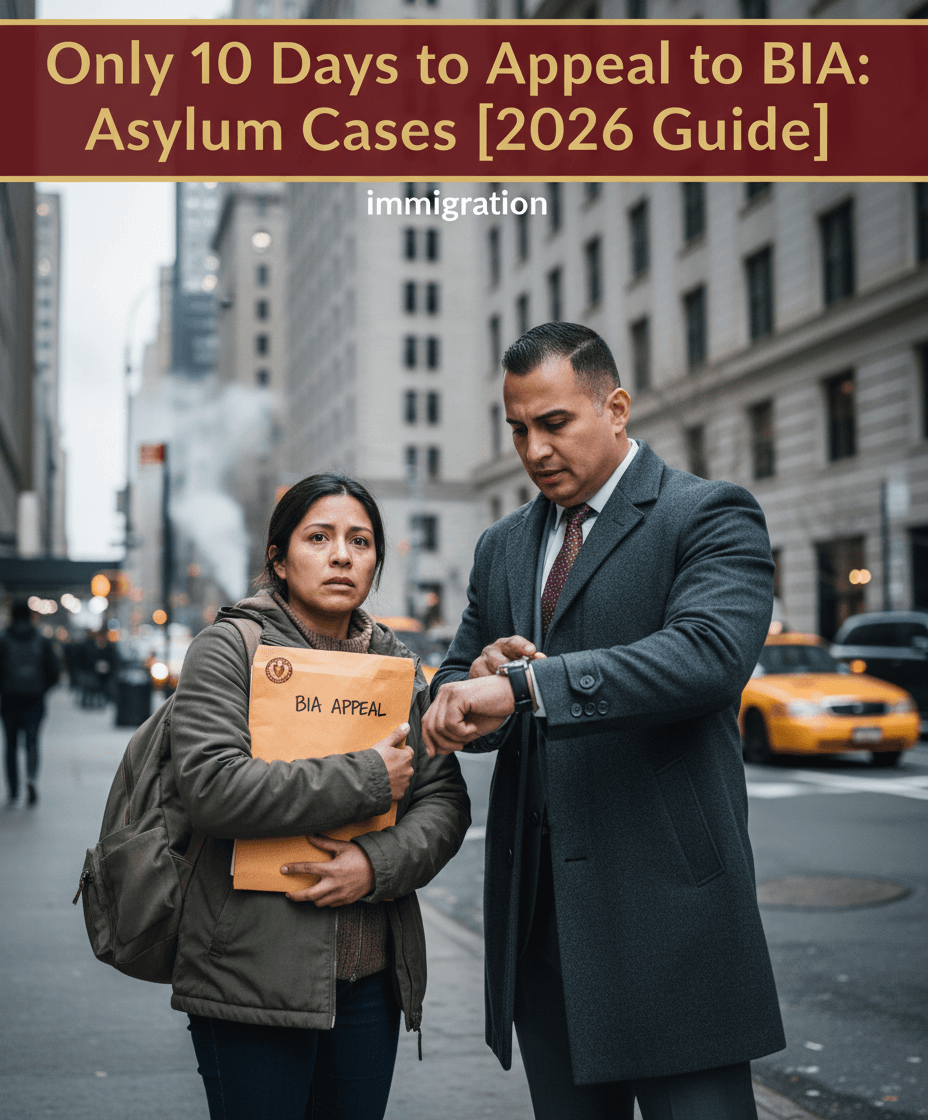 You Only Have 10 Days to Appeal Your Asylum Case to the BIA in 2026