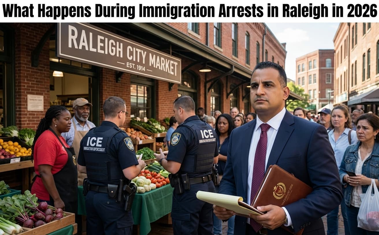What Happens During Immigration Arrests in Raleigh in 2026