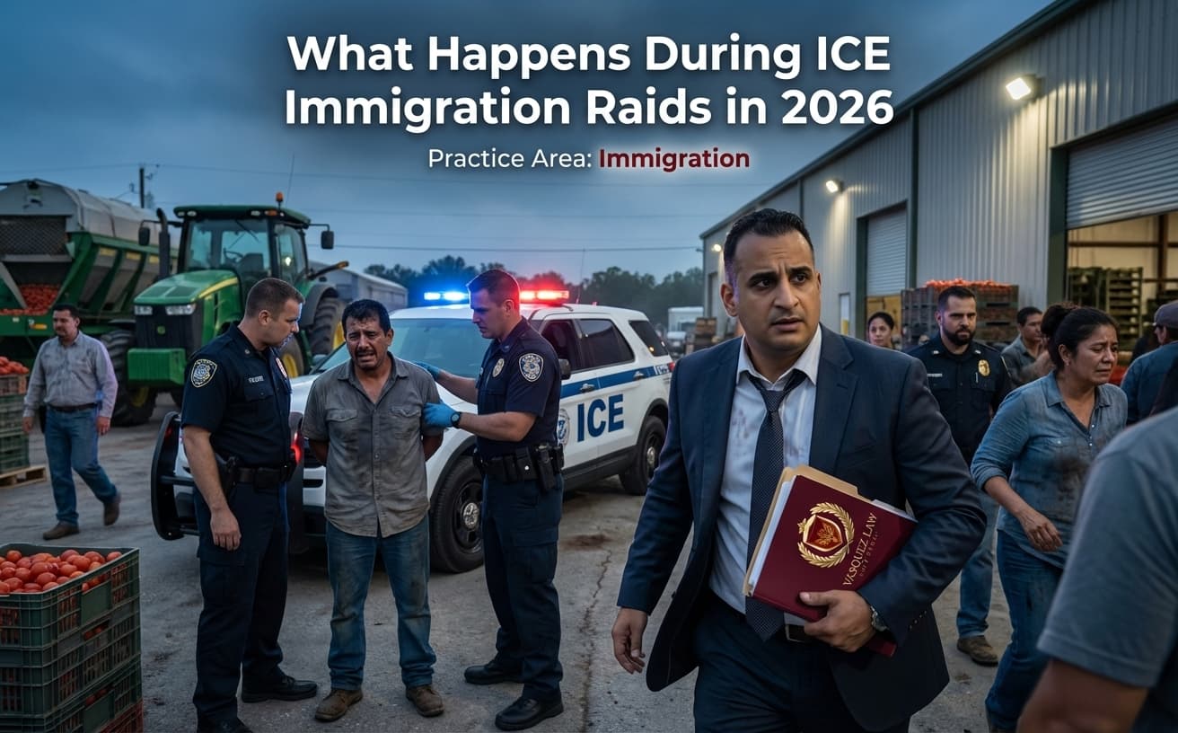 What Happens During ICE Immigration Raids in 2026