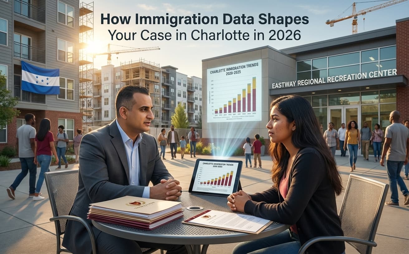 How Immigration Data Shapes Your Case in Charlotte in 2026