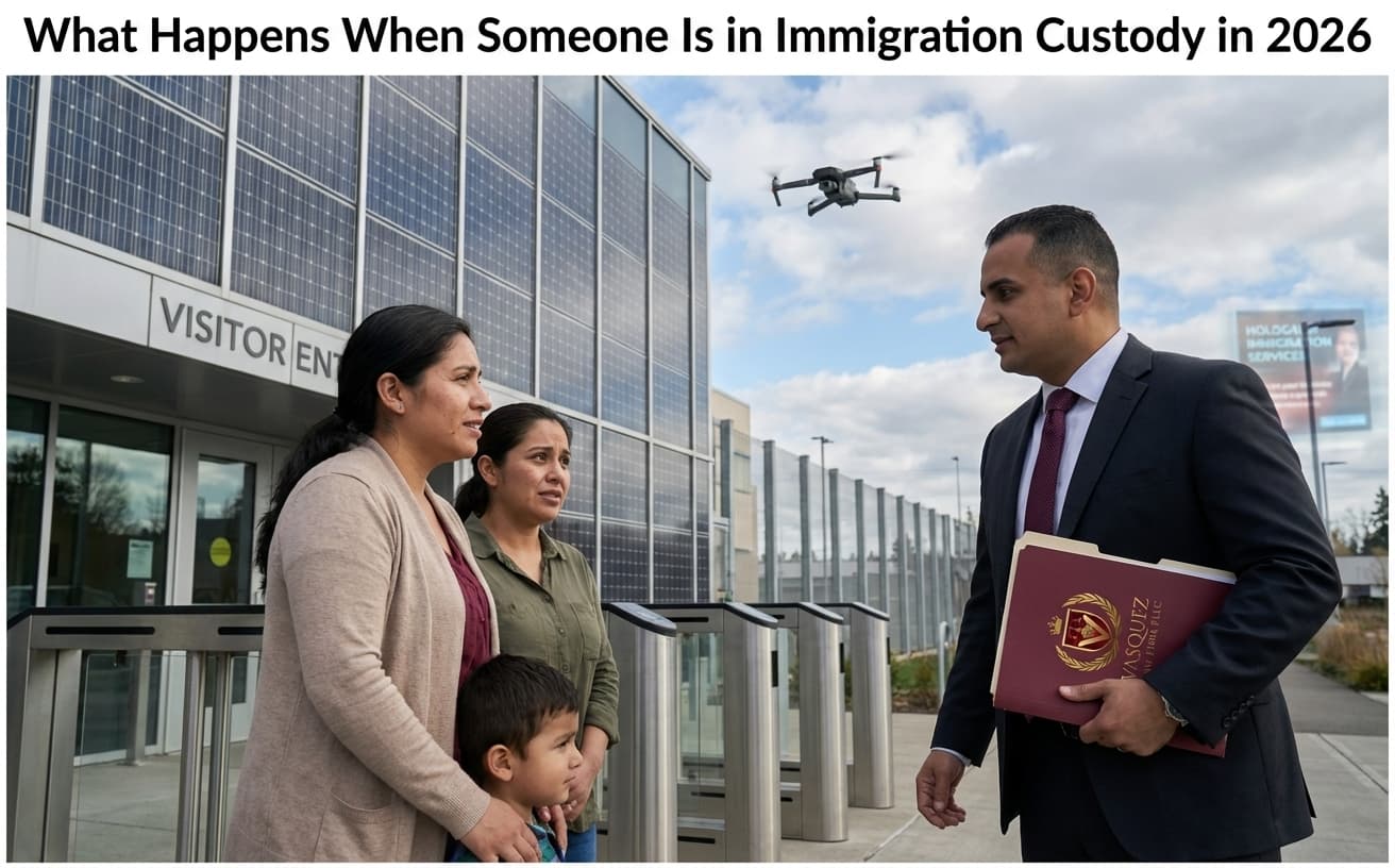 What Happens When Someone Is in Immigration Custody in 2026