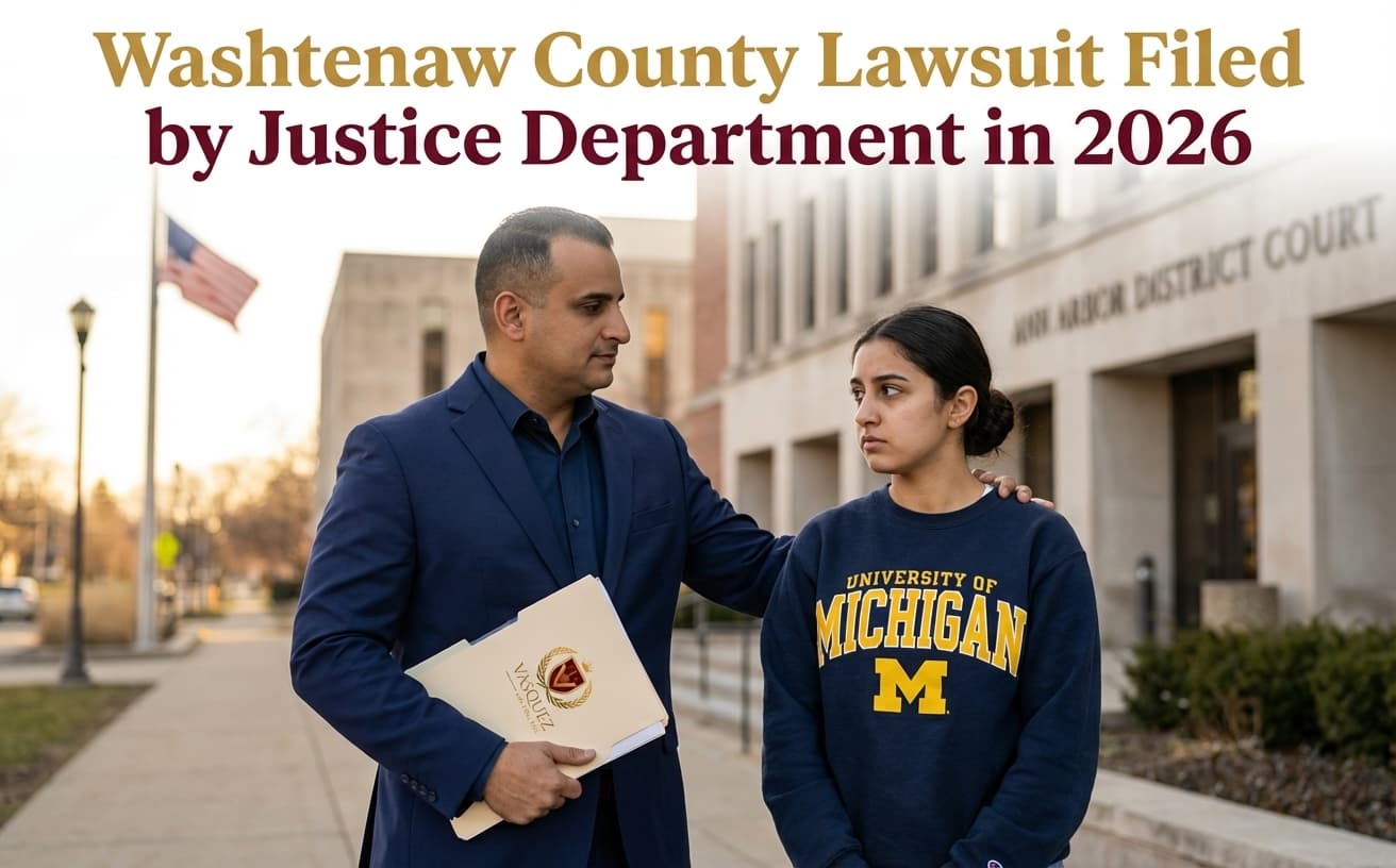 Washtenaw County Lawsuit Filed by Justice Department in 2026