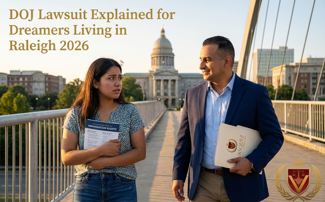 DOJ Lawsuit Explained for Dreamers Living in Raleigh 2026