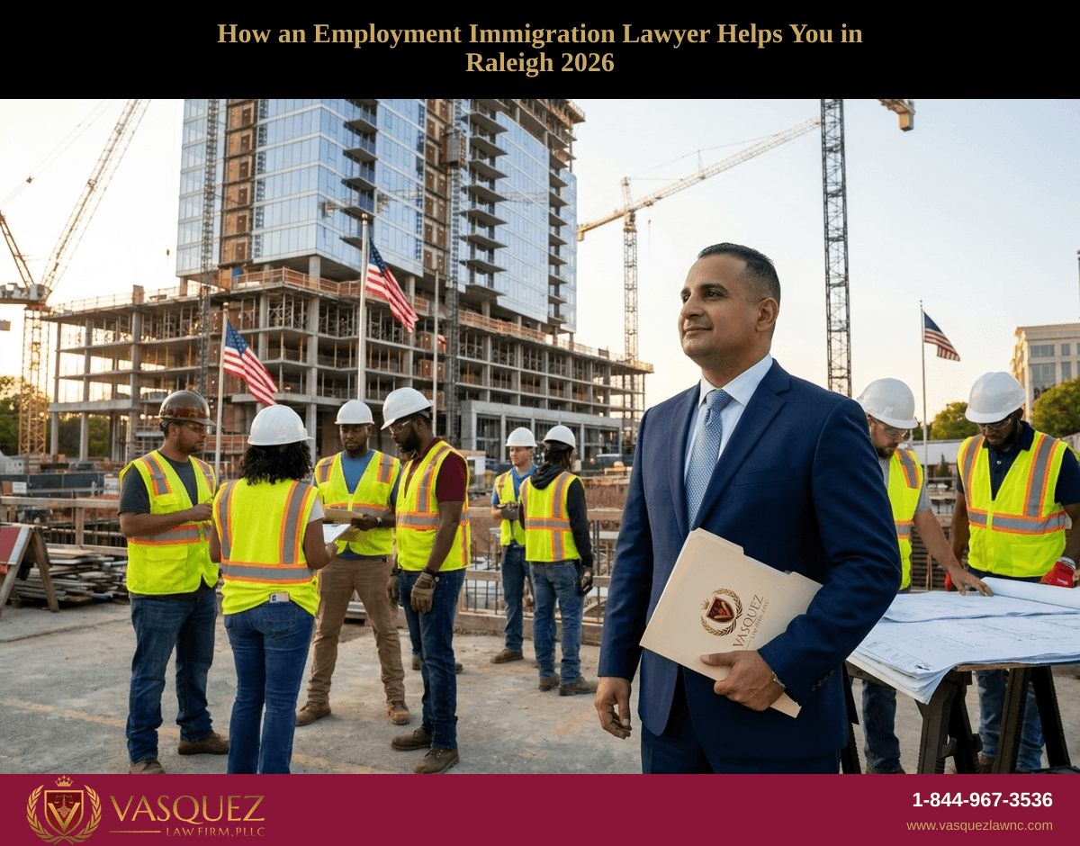 How an Employment Immigration Lawyer Helps You in Raleigh 2026