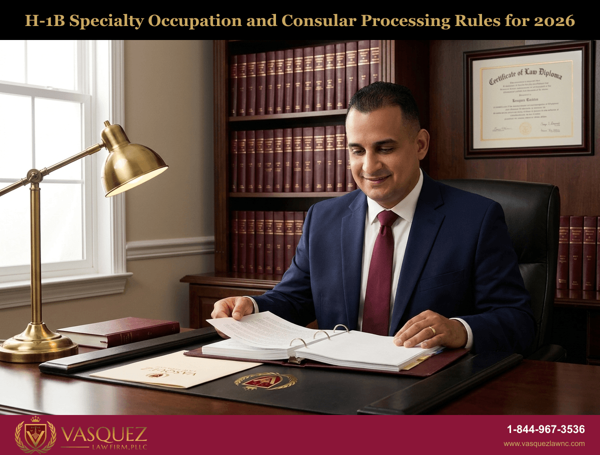 H-1B Specialty Occupation and Consular Processing Rules for 2026