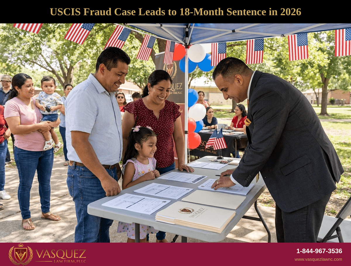 USCIS Fraud Case Leads to 18-Month Sentence in 2026