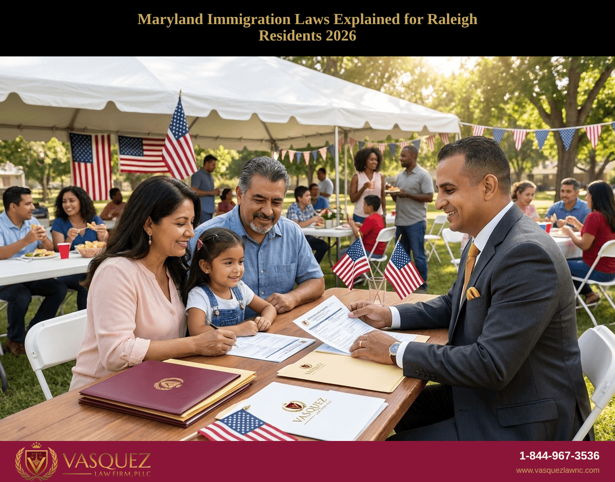 Maryland Immigration Laws Explained for Raleigh Residents 2026