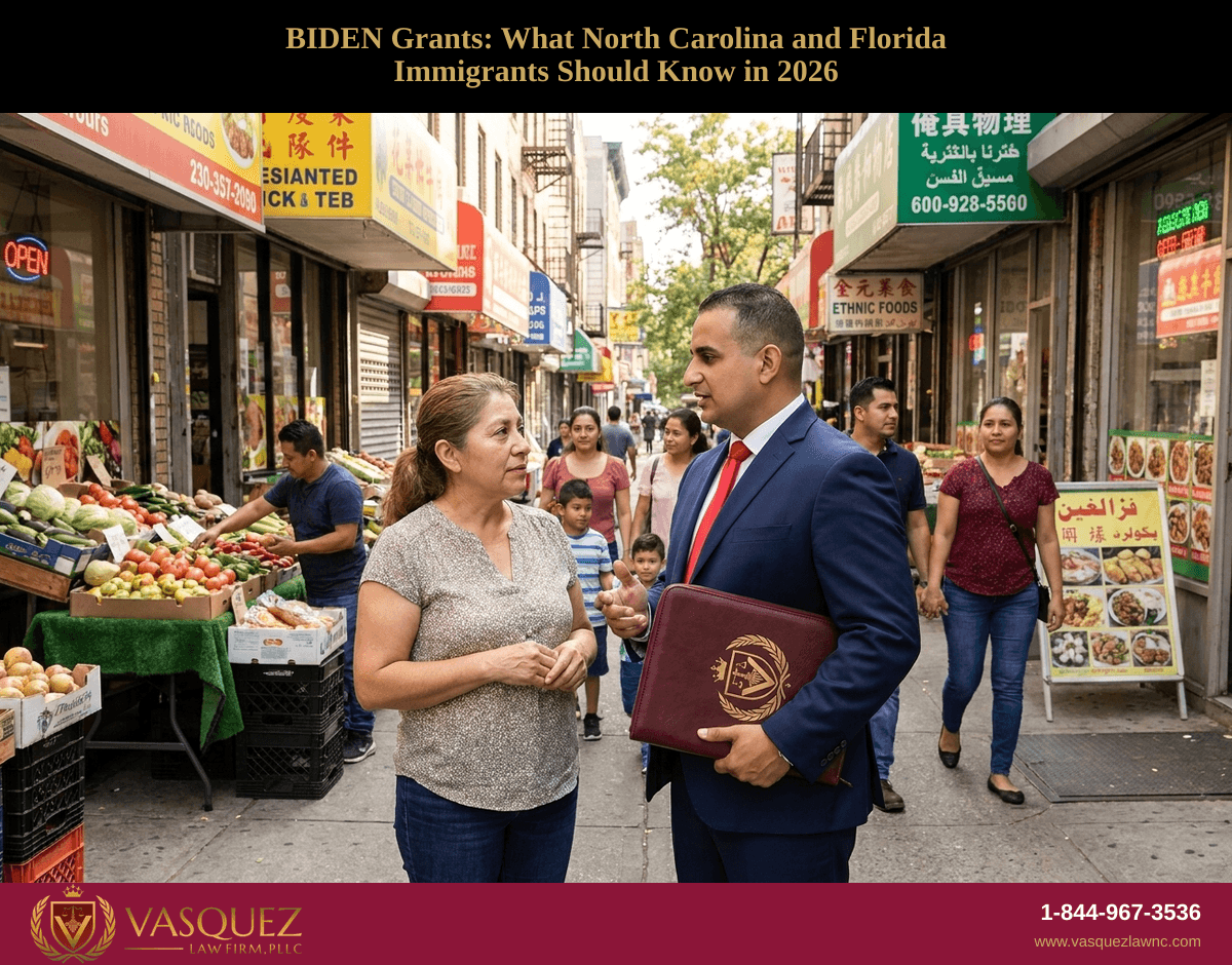 BIDEN Grants: What North Carolina and Florida Immigrants Should Know in 2026
