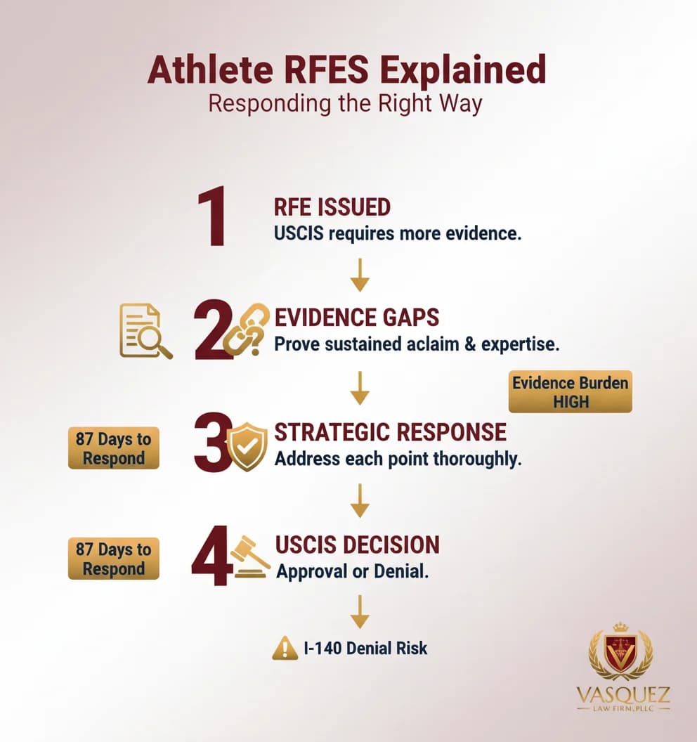 Key Statistics and Data for Immigration Lawyer: WARNING—Athlete RFEs Can Sink I-140s