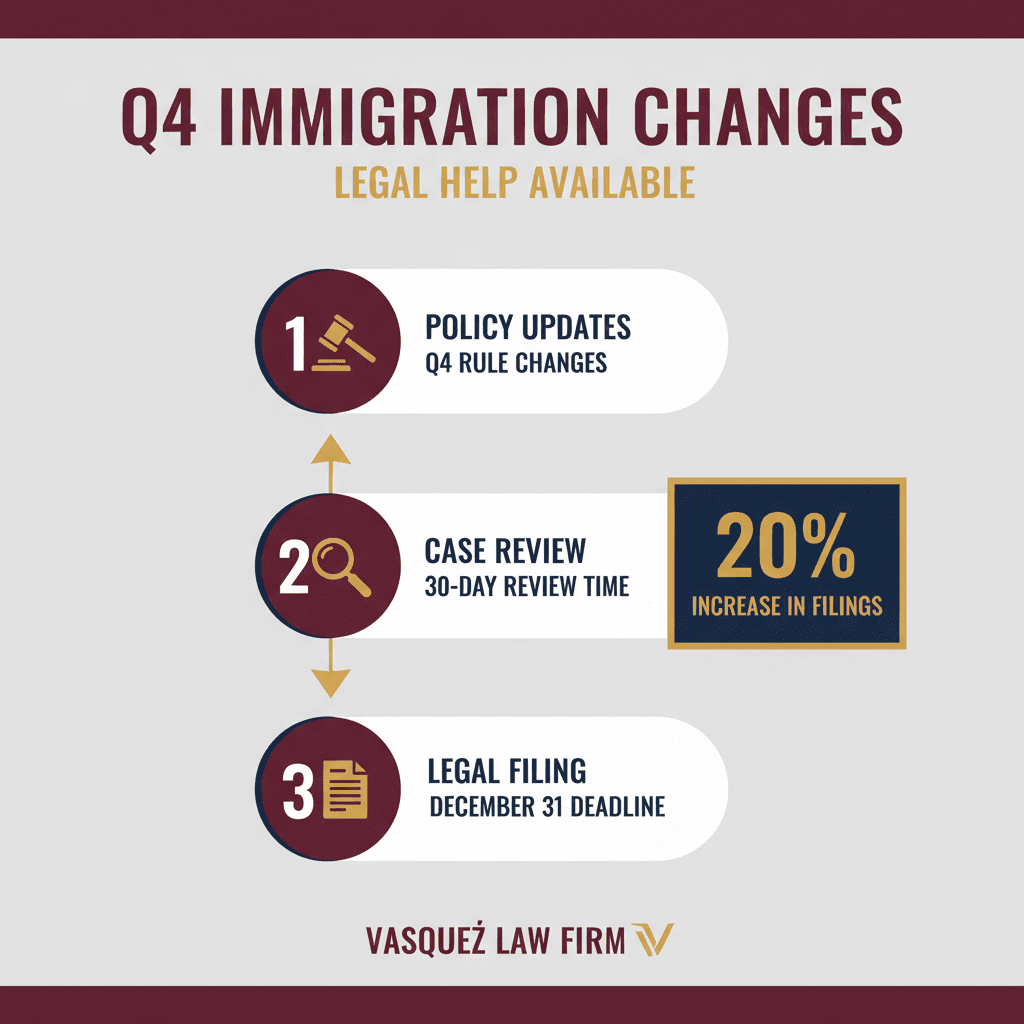 Estadísticas Clave y Datos para Cómo un Abogado de Inmigración en Nashville Puede Ayudar con los Cambios de Política del Q4