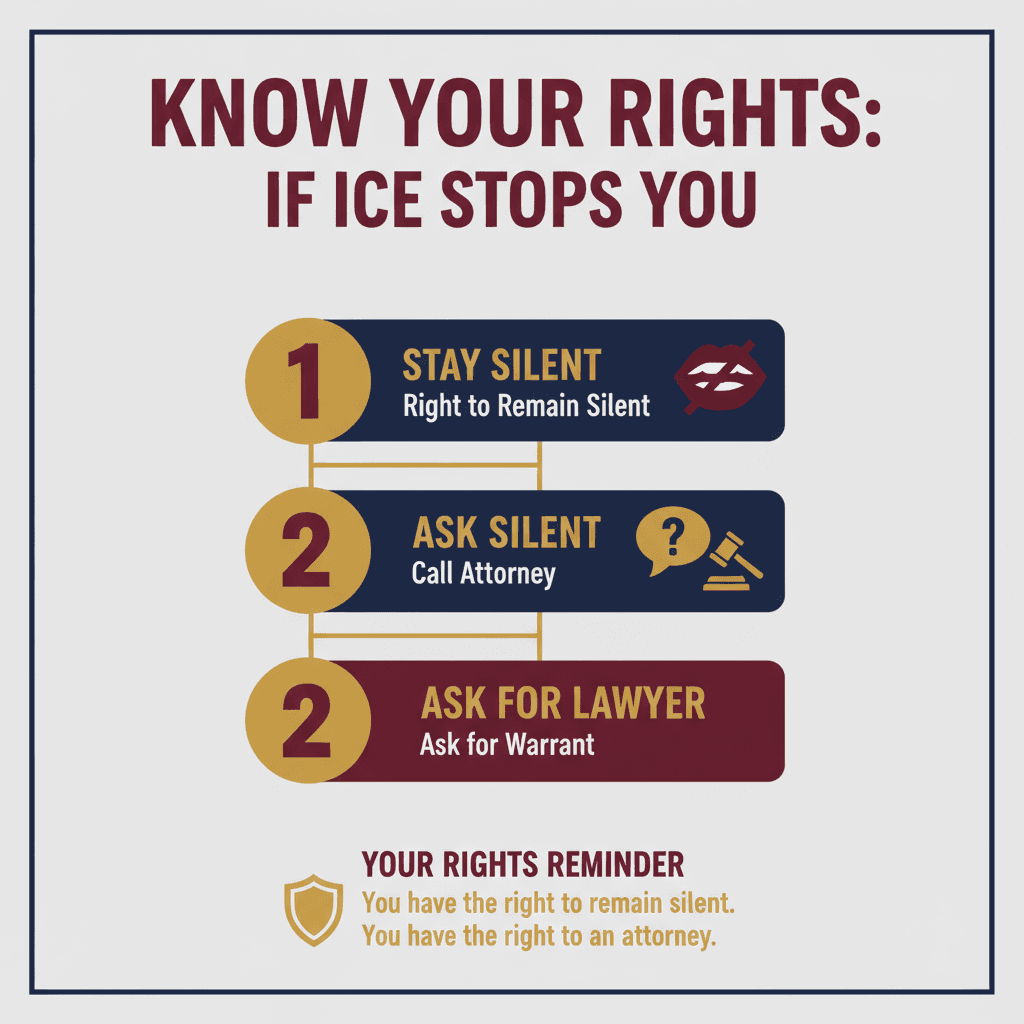 Estadísticas Clave y Datos para Qué Hacer Si ICE lo Detiene y Cómo un Abogado Puede Ayudar