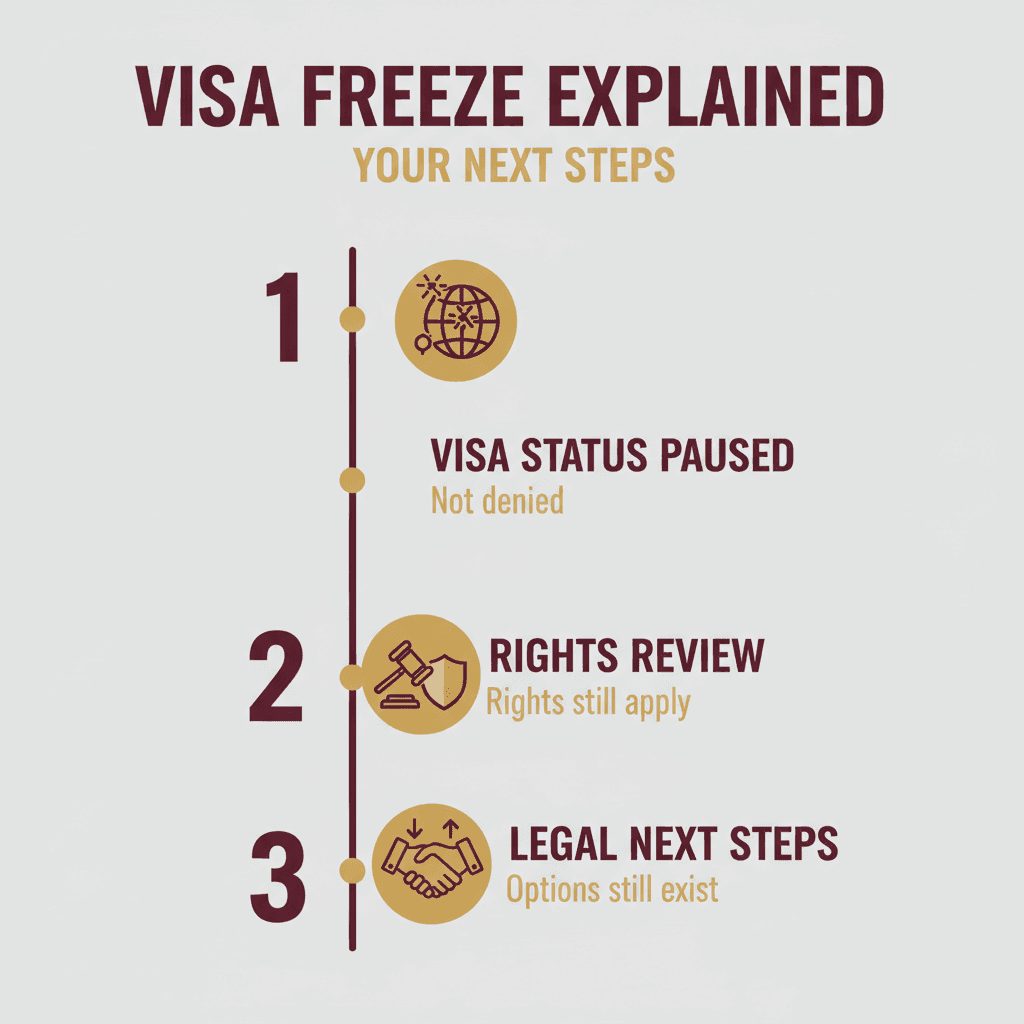 Estadísticas Clave y Datos para Qué Hacer Durante un Congelamiento de Visas y Cómo Proteger Sus Derechos