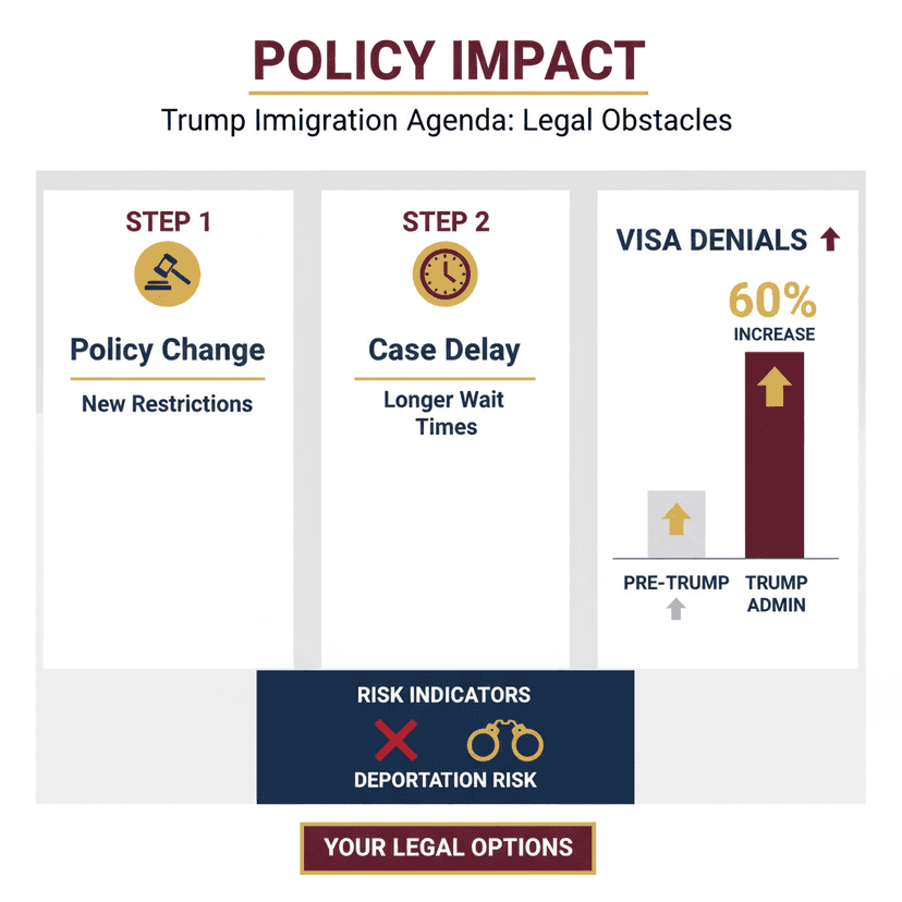 Key Statistics and Data for Explain why Trump immigration agenda is becoming a problem
