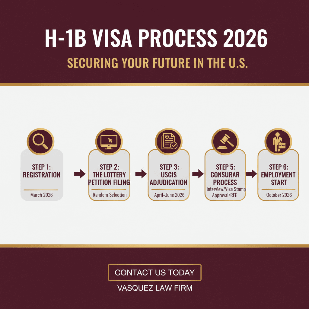 Estadísticas Clave y Datos para Guía Completa de Requisitos y Proceso de la Visa H-1B en 2026