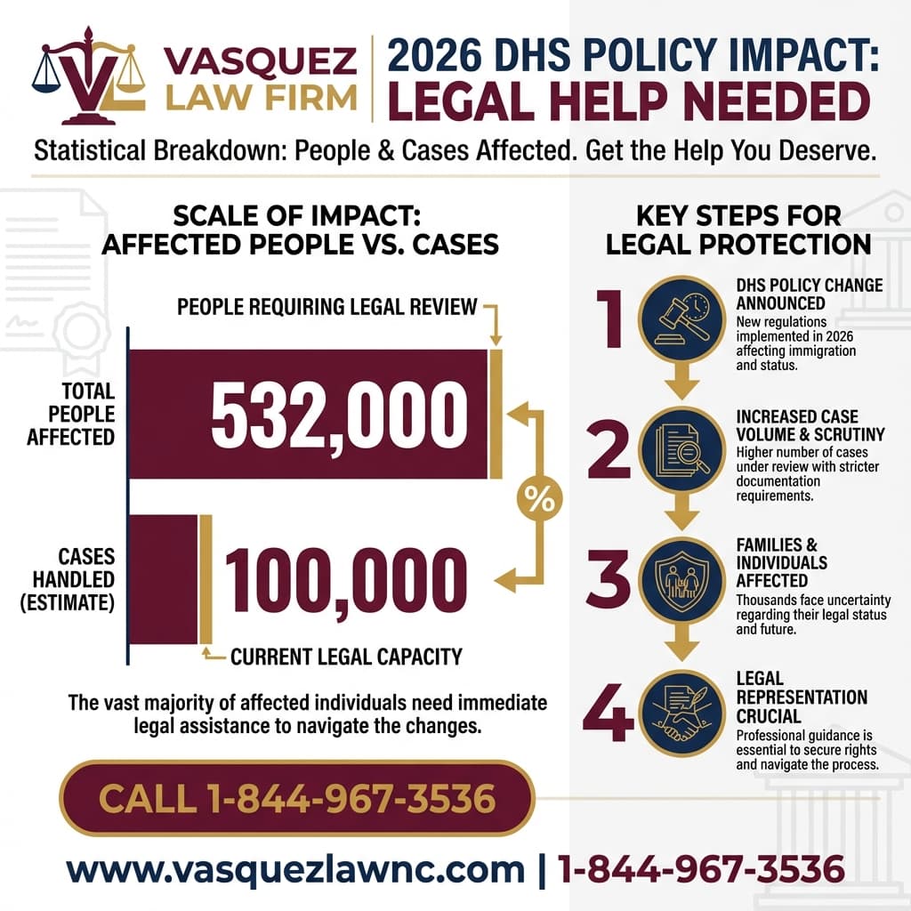 Estadísticas Clave y Datos para Qué Significa el Desafío a las Políticas del DHS para Inmigrantes en 2026