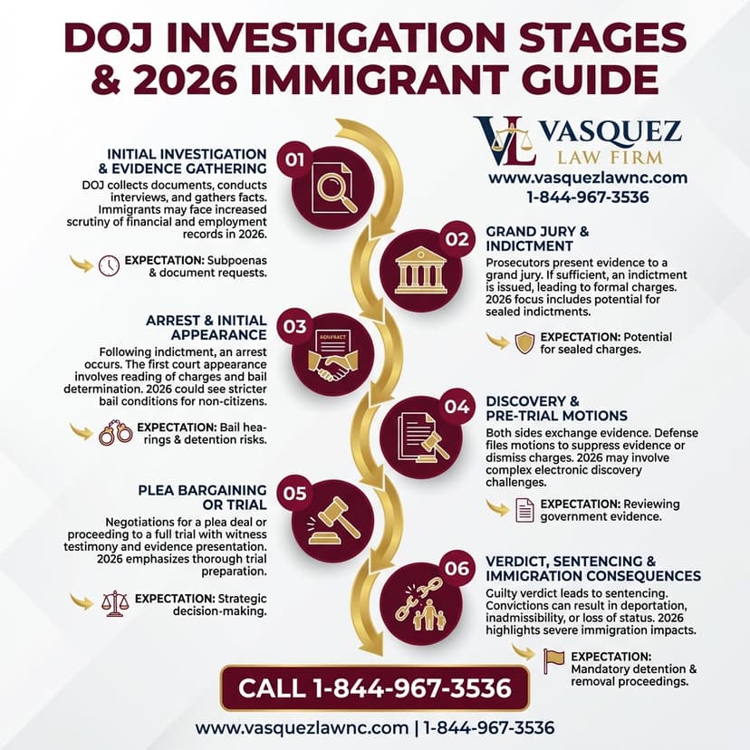 Key Statistics and Data for What Happens During a DOJ Investigation in 2026