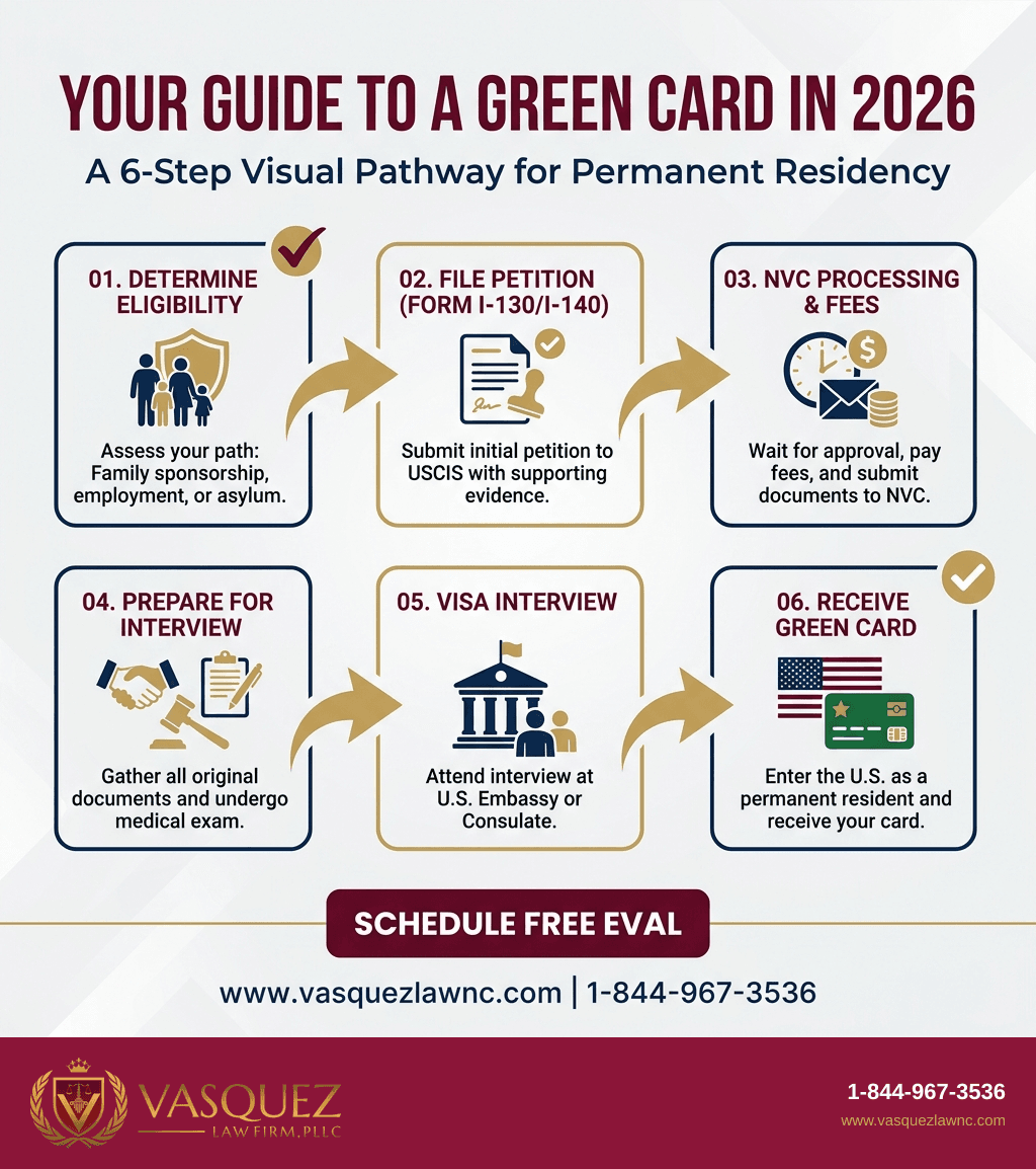 Visual Guide 1 for How Green Cards Work and What to Expect in 2026
