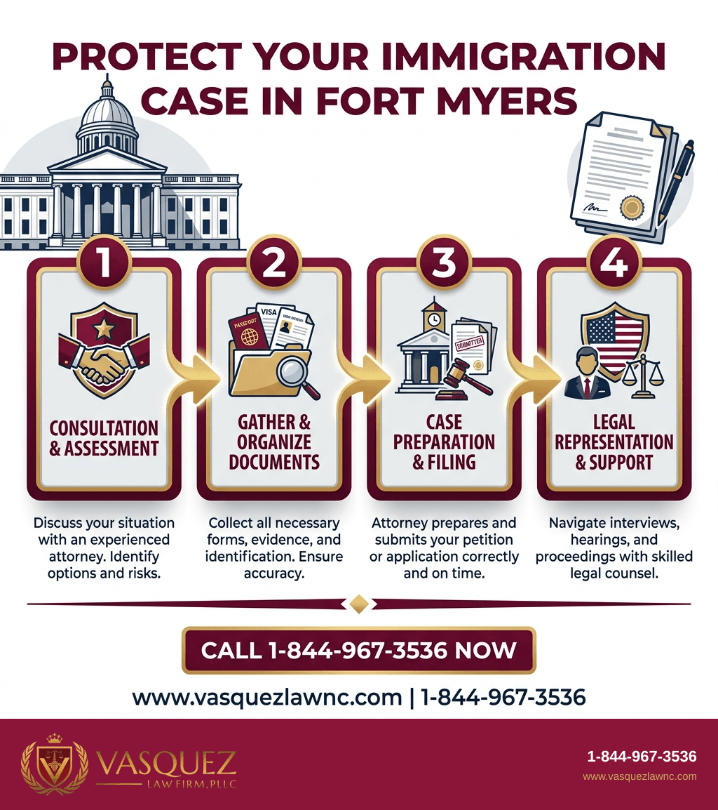 Visual Guide 1 for Immigration Lawyer Fort Myers: How to Protect Your Case in 2026