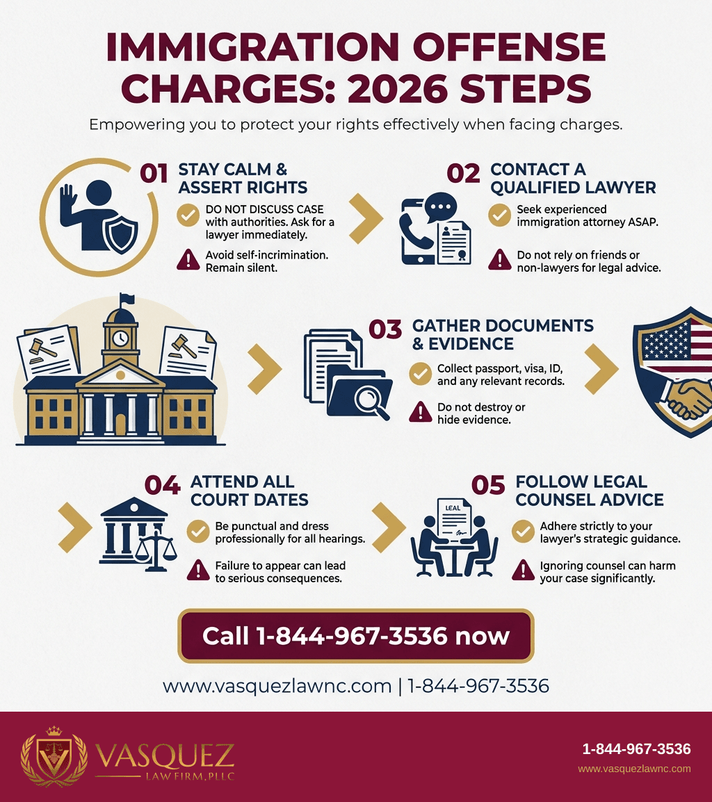 Visual Guide 1 for Immigration Offenses and Their Impact on Your Case in 2026