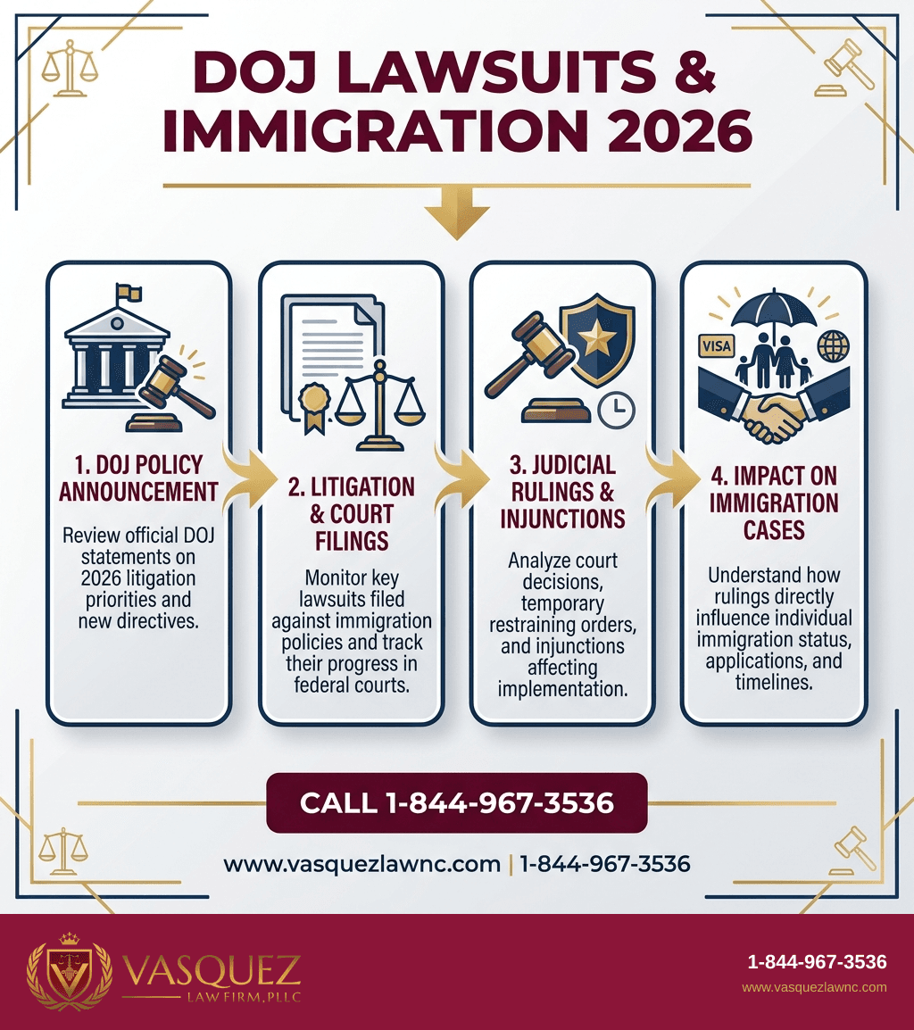 Visual Guide 1 for How a Justice Department Lawsuit Affects Immigration in 2026