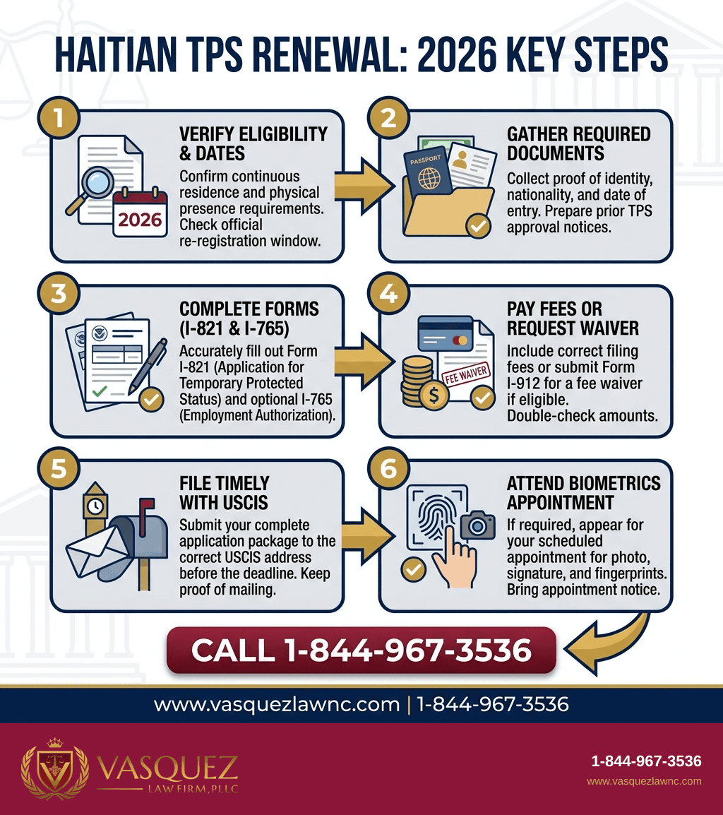 Visual Guide 1 for Haitians TPS Status: What You Need to Know in 2026