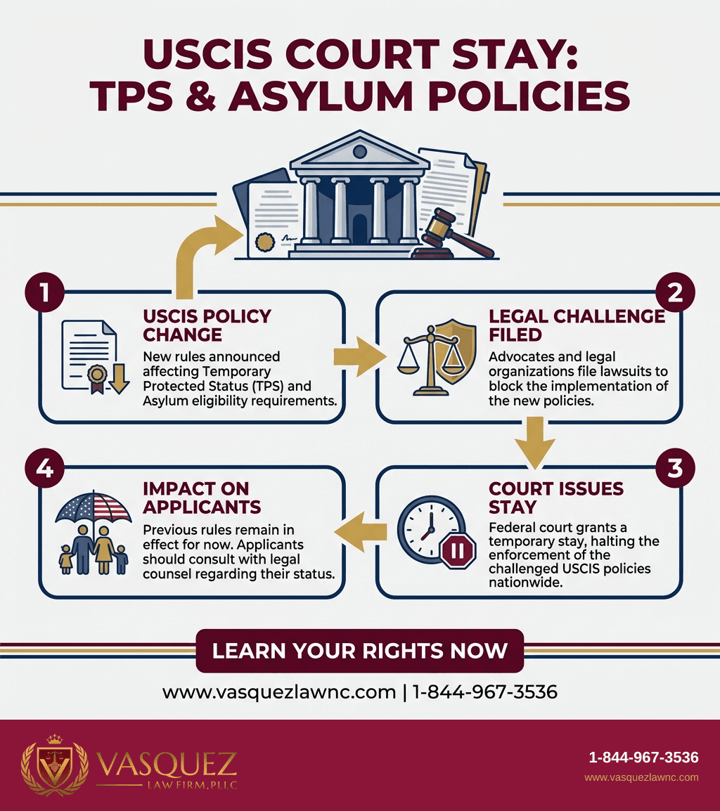 Key Statistics and Data for How USCIS Court Stay Affects TPS and Asylum Policies in 2026?